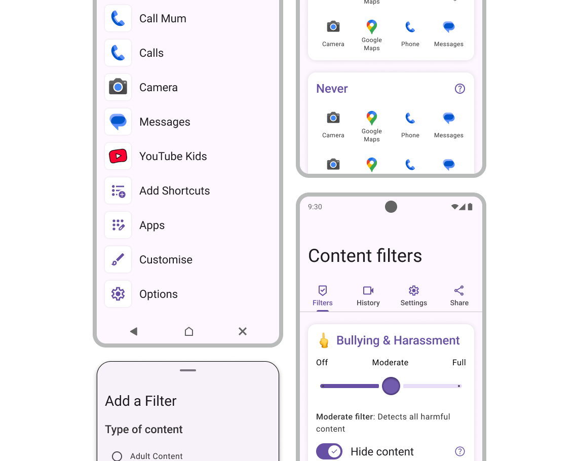 SafetyMode Features: Parenting Your Way